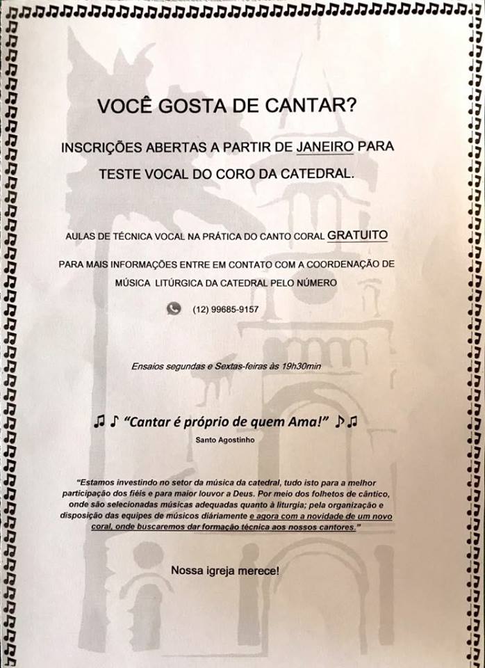 Aulas De Técnica Vocal, Aulas De Canto