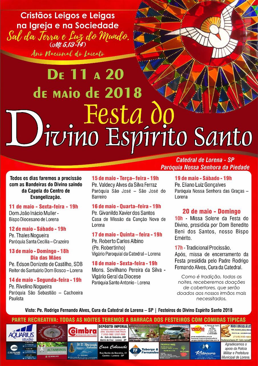 FESTA DO DIVINO NA CATEDRAL